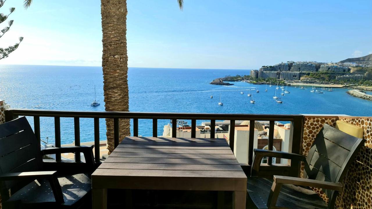 Apartamento Deluxe Seaview-Sunsets !Transfe-R Inc! Pool,2Aircond,2Tv65",600Mb Dishwasher,,2 Beaches,Anfi-View Patalavaca Exterior foto