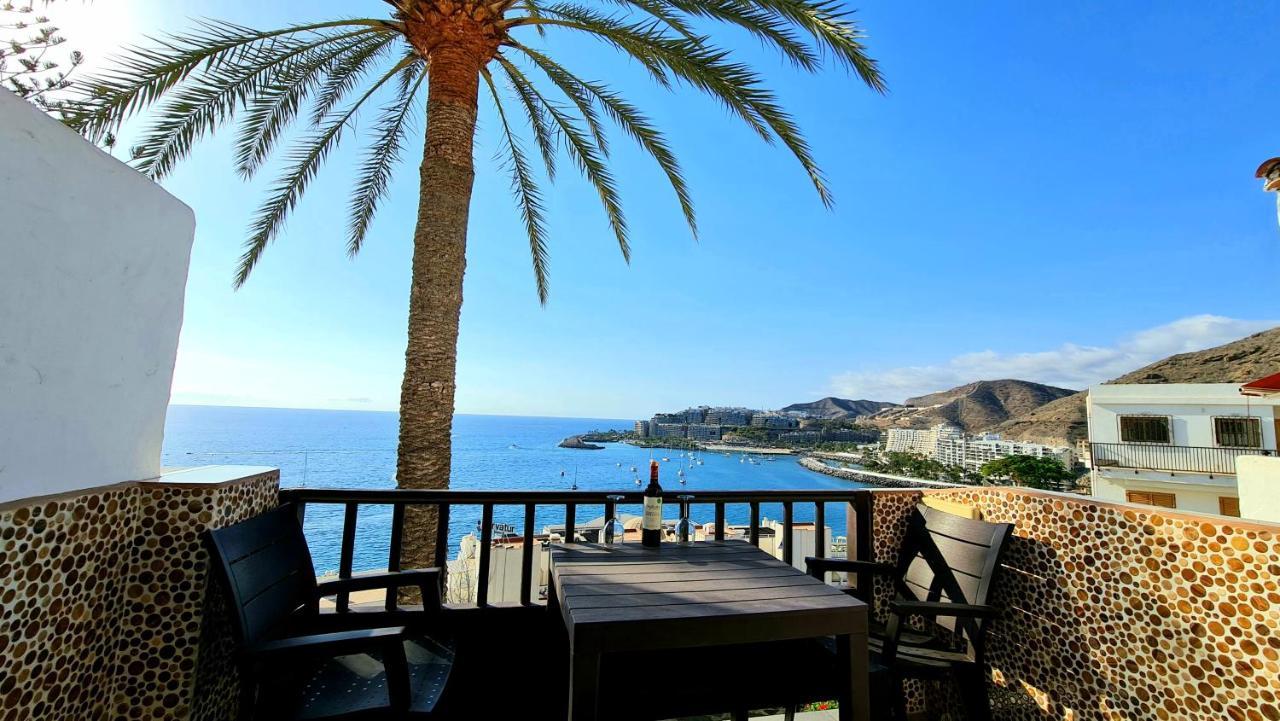 Apartamento Deluxe Seaview-Sunsets !Transfe-R Inc! Pool,2Aircond,2Tv65",600Mb Dishwasher,,2 Beaches,Anfi-View Patalavaca Exterior foto