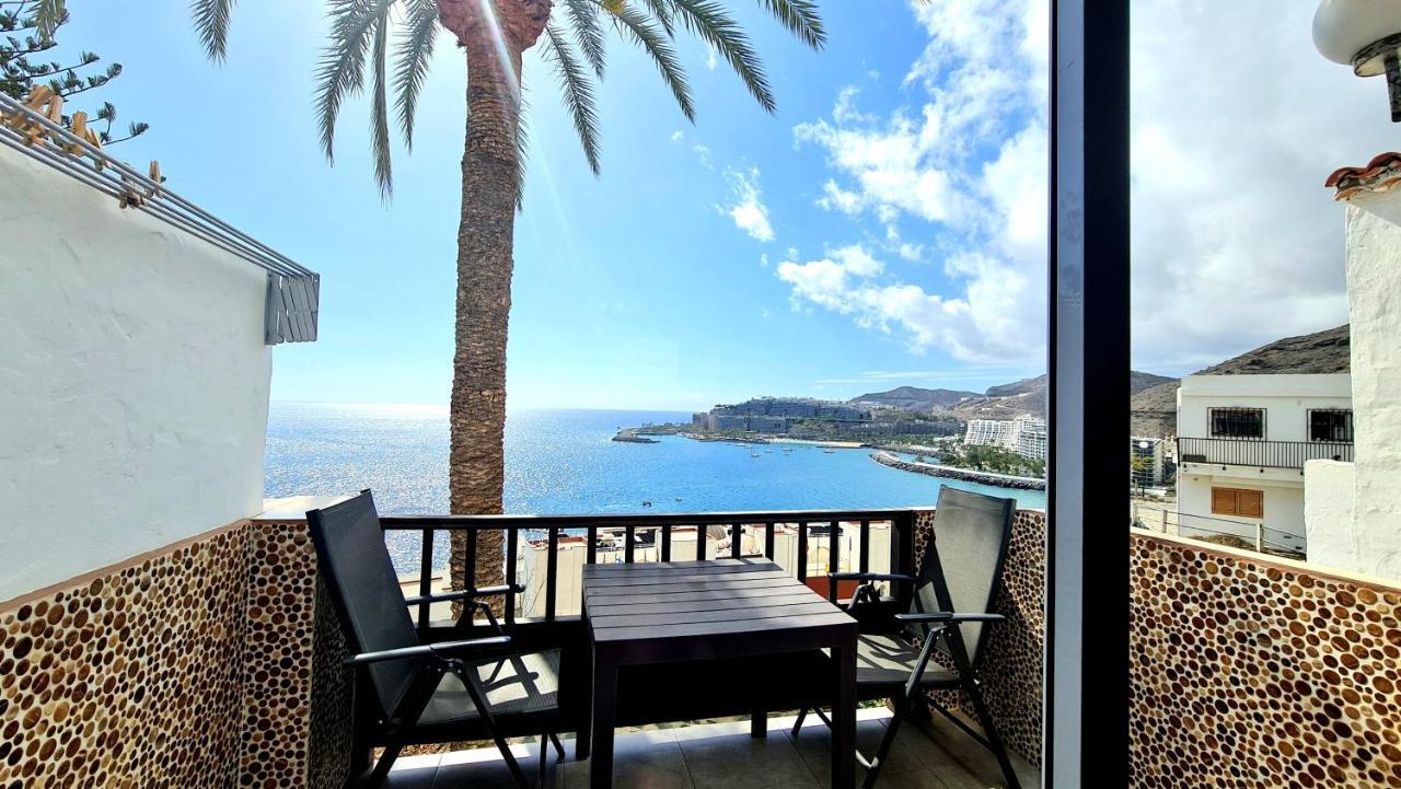 Apartamento Deluxe Seaview-Sunsets !Transfe-R Inc! Pool,2Aircond,2Tv65",600Mb Dishwasher,,2 Beaches,Anfi-View Patalavaca Exterior foto