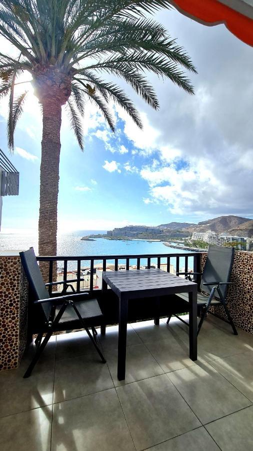 Apartamento Deluxe Seaview-Sunsets !Transfe-R Inc! Pool,2Aircond,2Tv65",600Mb Dishwasher,,2 Beaches,Anfi-View Patalavaca Exterior foto