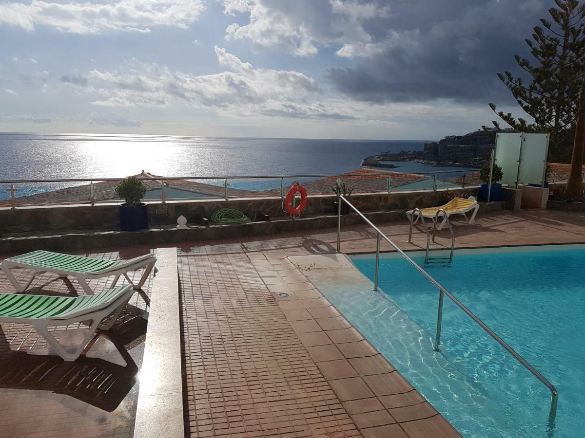 Apartamento Deluxe Seaview-Sunsets !Transfe-R Inc! Pool,2Aircond,2Tv65",600Mb Dishwasher,,2 Beaches,Anfi-View Patalavaca Exterior foto