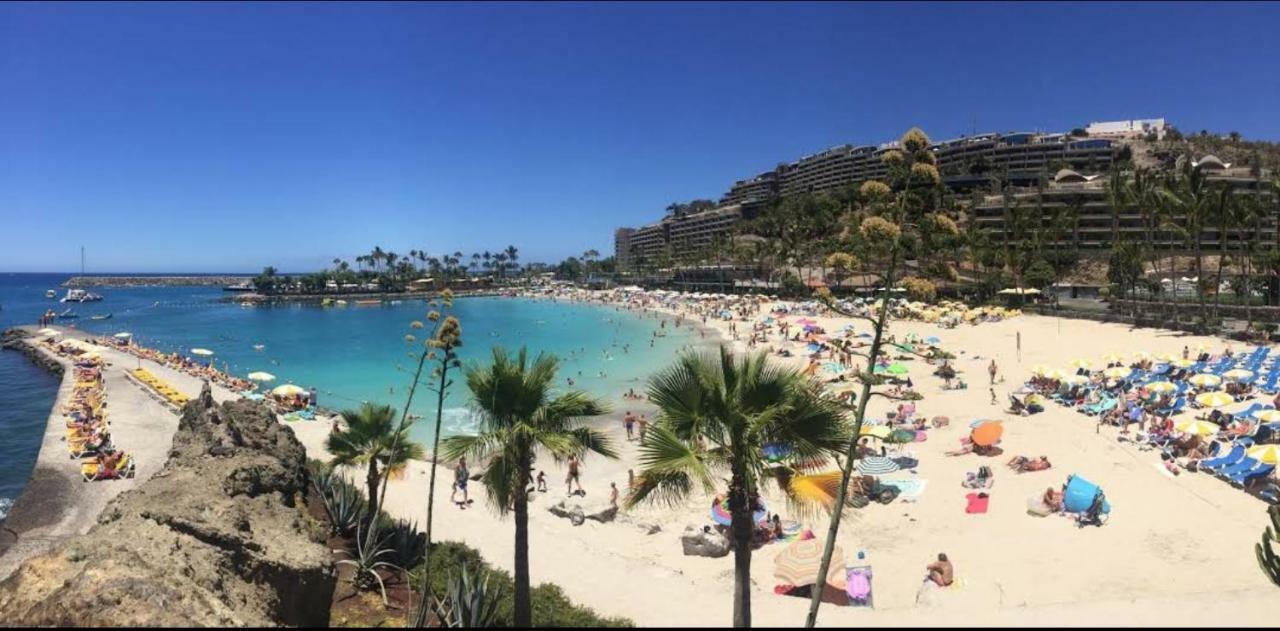 Apartamento Deluxe Seaview-Sunsets !Transfe-R Inc! Pool,2Aircond,2Tv65",600Mb Dishwasher,,2 Beaches,Anfi-View Patalavaca Exterior foto